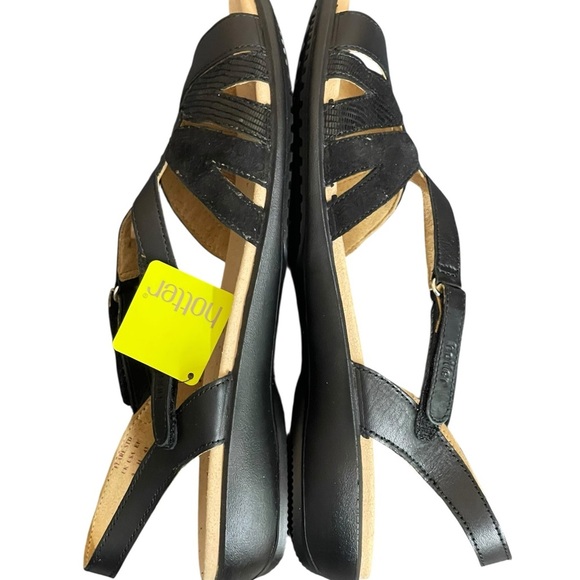 Hotter flare comfort concept black sandals size US 11 - Picture 8 of 16